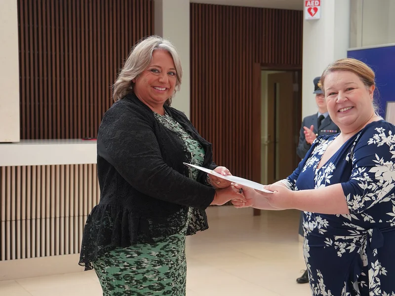 New British citizens at a citizenship ceremony