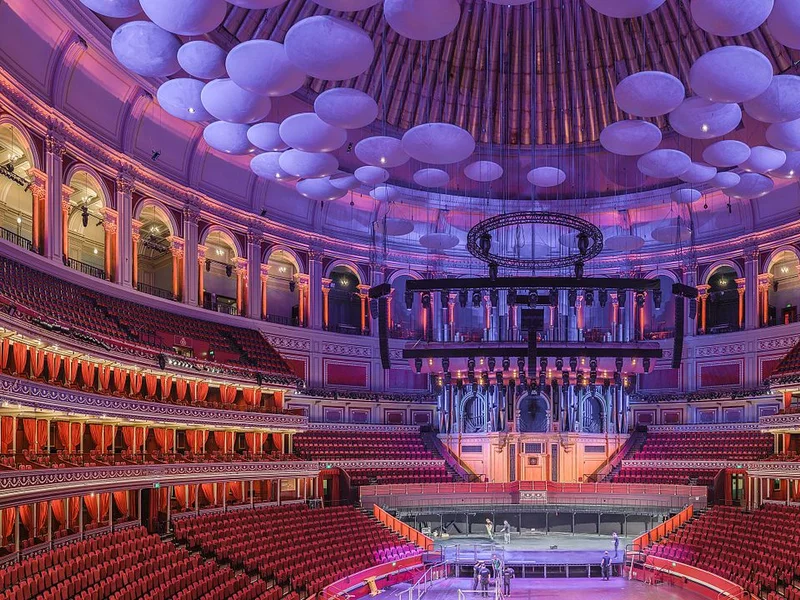 Interior of the Royal Albert Hall