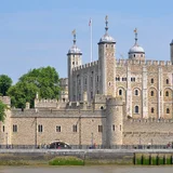 The Tower of London from the River Thames