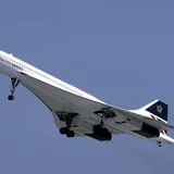 Concorde in flight