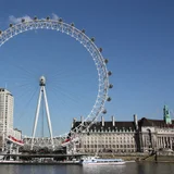The London Eye by the River Thames