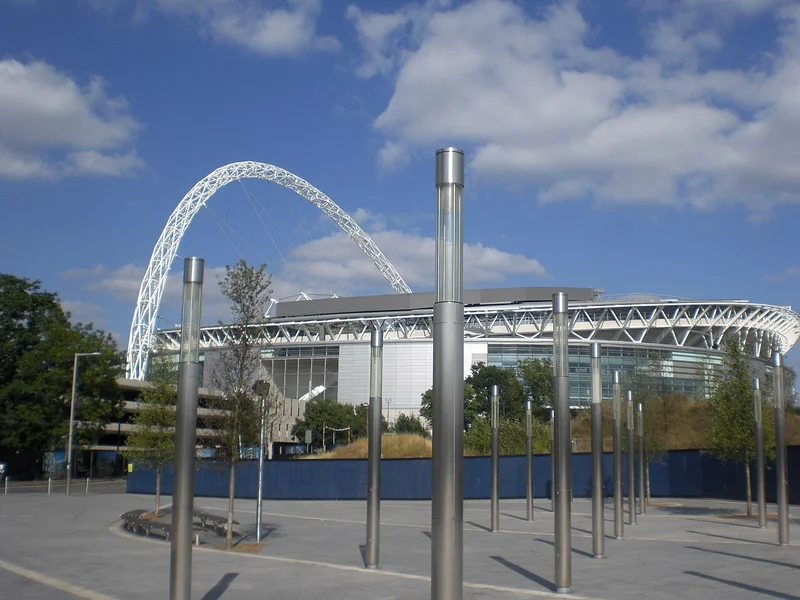 Wembley Stadium in London